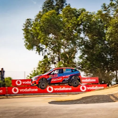 Fabrizio Zaldívar lidera el Campeonato Sudamericano de Rally FIA/Codasur con el Hyundai i20 N.
