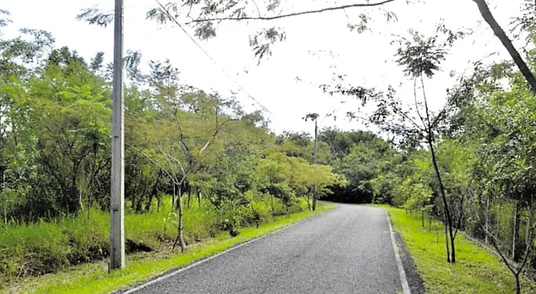 Buscan mejorar la ciclovía ubicada dentro del Parque Guasu Metropolitano.