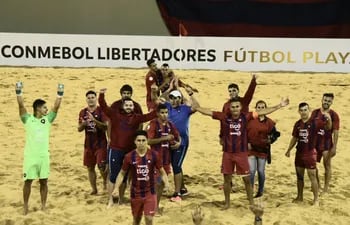 Cerro Porteño jugará la final de la Copa Libertadores de Fútbol Playa.