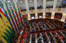 Parlamento de Bolivia.