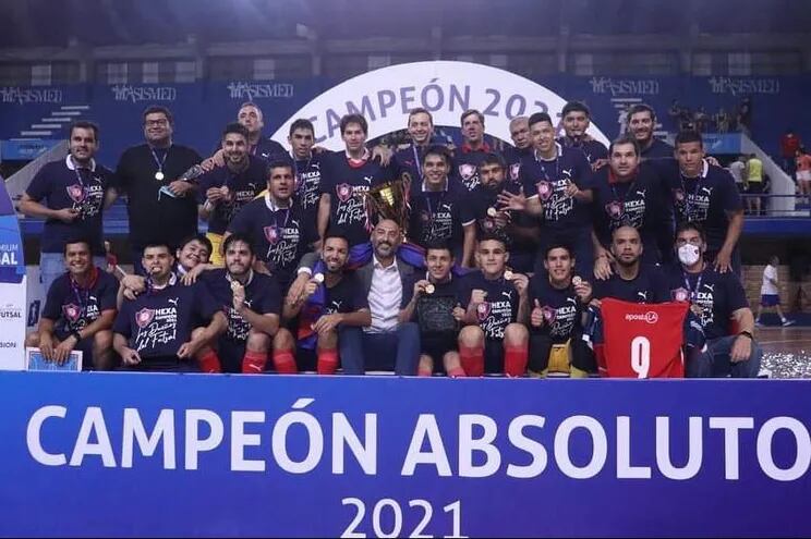 Cerro Porteño se quedó con el  Absoluto 2021 de la Premium y el cupo a la Copa Libertadores 2022.