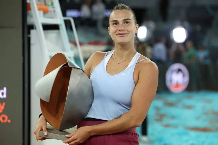 Aryna Sabalenka ganó el torneo de Madrid