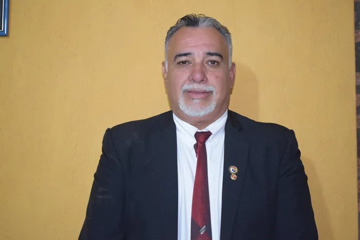 Gustavo Machuca, actual gobernador de Central.