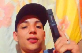 Ronaldo Villa Alta López (20), sindicado como responsable del doble homicidio ocurrido el 30 de setiembre pasado en Nueva Germania, departamento de San Pedro.