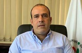 Presidente del Senave, Ing. Rodrigo González Navarro