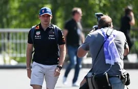 El piloto neerlandés de Red Bull, Max Verstappen, líder del mundial y quien corre este fin de semana prácticamente en su casa.
