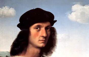 Retrato del pintor Rafael Sanzio.