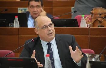 Abel González senador. foto prensa senado