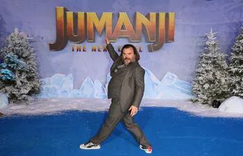 El actor Jack Black a su llegada a la Premiere de gala de "Jumanji: The Next Level", en el Teatro Chino de Hollywood.
