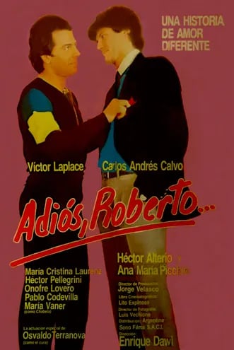 Afiche de Adiós, Roberto (1985)