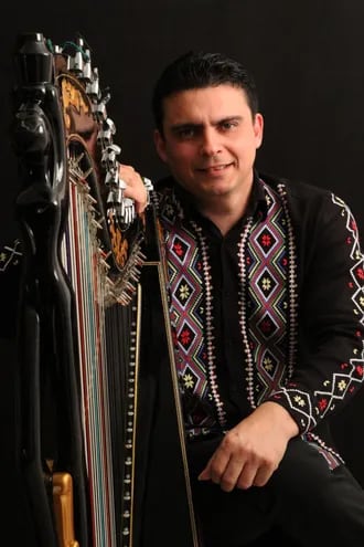 El arpista Marcelo Rojas formará parte del "Virtual Harp Concert", organizado por la productora Moon Live Entertainment desde Miami, Estados Unidos.