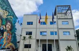 Sede de la Delegación de la Unión Europea en Asunción. Está pendiente de ratificación el acuerdo con el Mercosur.