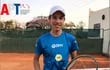 El  paraguayo Thiago Drozdowski está en semifinales de singles y es campeón en dobles con Santino Ñúñez del Patuju Open en  16 años.