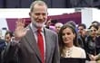 El rey Felipe VI y la reina Letizia, juntitos en la inauguración de Fitur 2024 en Ifema, Madrid, ayer miércoles.