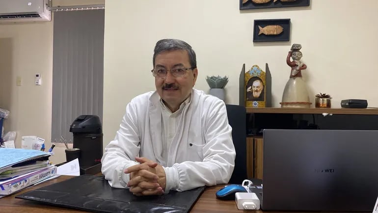 Doctor Carlos Ortíz, miembro titular del Círculo Paraguayo de Médicos