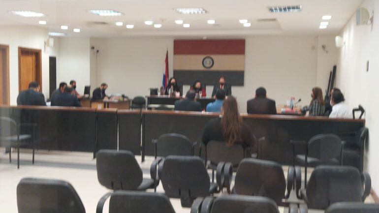 Sala de juicios orales (Archivo).