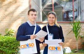Los estudiantes universitarios también se anotaron para jornada de voluntariado el día del Censo Nacional.