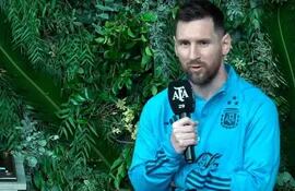Lionel Andrés Messi (35), en la AFA.