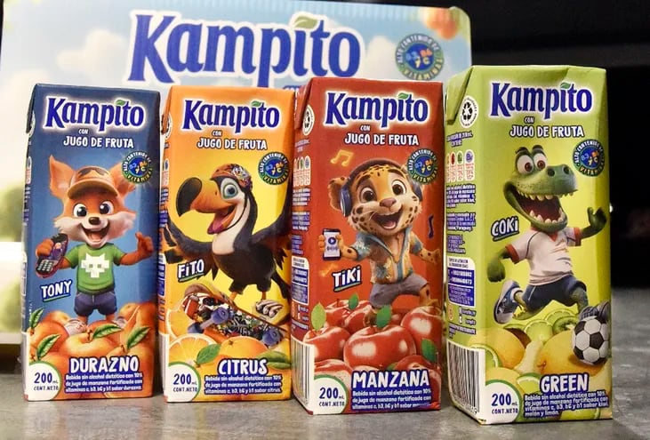 Los Amigazos Kampito en sus cuatro versiones.