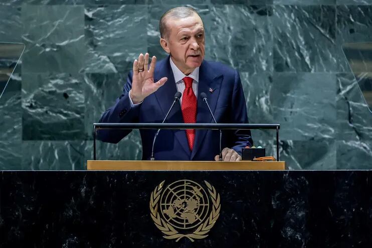 Recep Tayyip Erdogan, presidente de Turquía.
