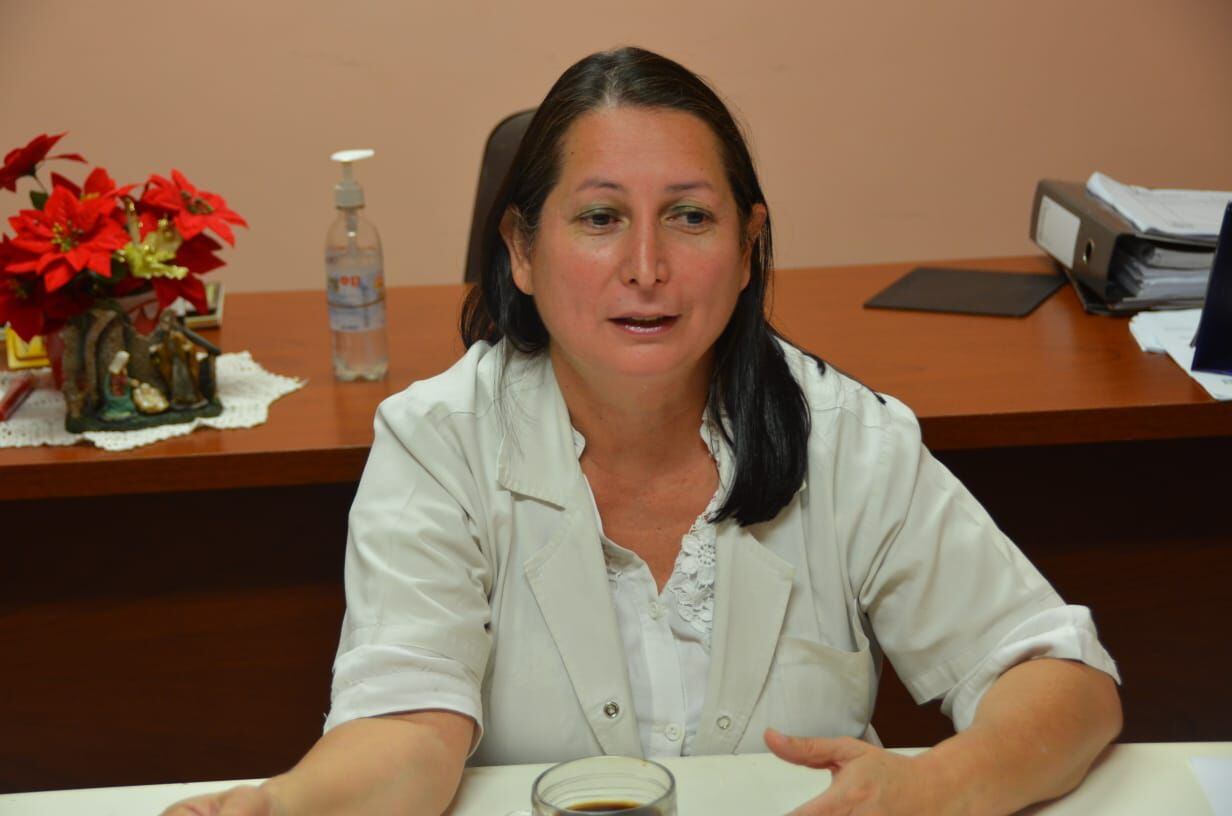 Dra. Idalina Stanley, presidenta de la Sociedad Paraguaya de Trasplante.