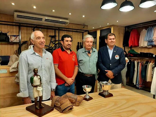 Uno de los momentos de la presentación de la “Copa La Martina” a realizarse este sábado y domingo en Los Pingos Polo Club en Limpio. (Gentileza)