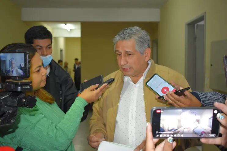 Gobernador de Guairá, Juan Carlos Vera Báez (ANR, HC).