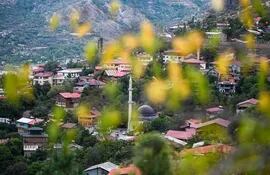 Una vista general de la localidad de Kemaliye, Turquía. (AFP)
