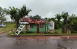 La comunidad de San Estanislao (Santaní) quedó conmocionada por el temporal que algunos describieron incluso como un “tornado” que afectó a la zona de Guaicá ayer .