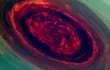 Los datos del telescopio espacial Hubble han logrado una imagen de Saturno cuando el planeta se encontraba aproximadamente a 1365 millones de kilómetros de la Tierra. La visión ultranítida revela un fenómeno ‘fantasmal’ en los anillos conocido como radios.
