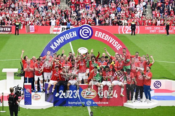 PSV Eindhoven, campeón en Países Bajos