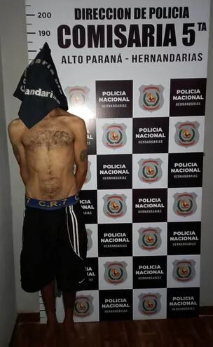 El aprehendido Facundo Catriel Bima López (26) quedó detenido a disposición del Ministerio Público.