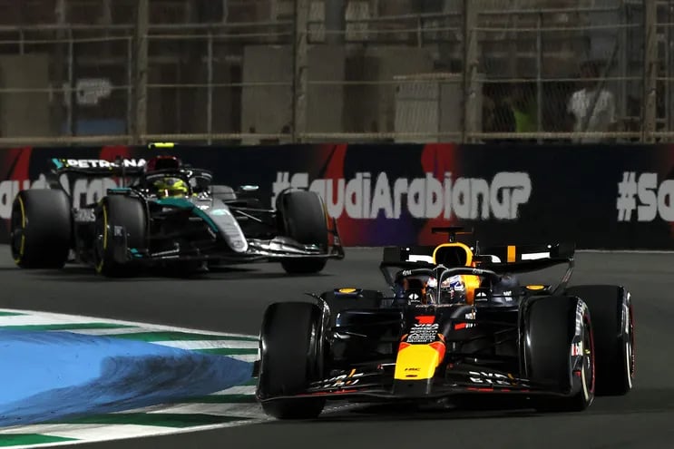 El neerlandés Max Verstappen, ganador del Gran Premio de Arabia Saudita