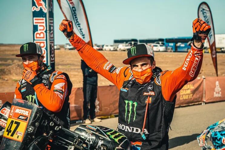 Kevin Benavides es el ganador del Rally Dakar 2021 en la categoría de motos.