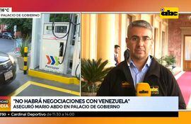 Marito: "de ninguna manera habrá negociaciones con Venezuela"