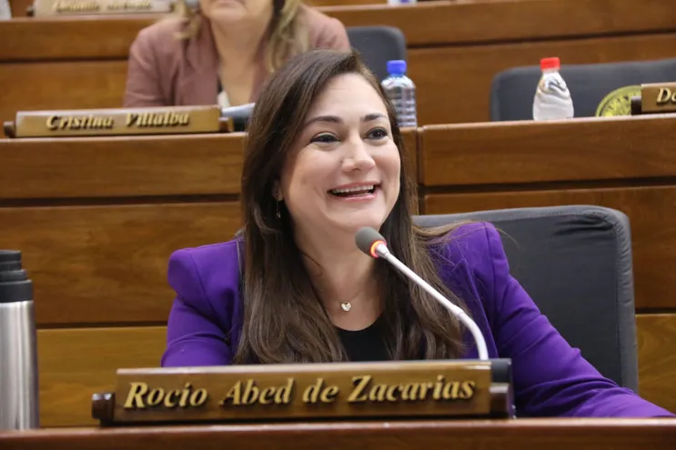 Diputada Rocío Abed de Zacarías, autodeclarada "perrita de Cartes".