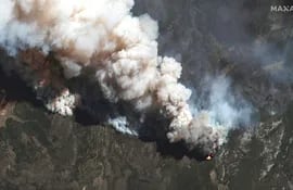 Incendio en Hermits Peak wildfire cerca de Las Vegas, Nuevo México