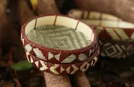 Preciosa cestería indígena estará en la feria "Somos artesanía".