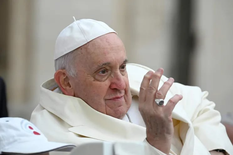 El papa Francisco habló hoy Miércoles Santo de cuando salía por las calles y lamenta: “Ahora no me dejan”. (EFE/EPA)