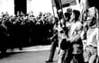 Desfile de excombatientes en homenaje a la victoria de Boquerón en 1968.