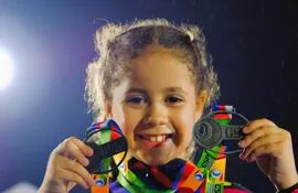 Ibby Dos Santos se quedó con dos preseas de plata en el marco de los II Juegos Sudamericanos de Deportes sobre Ruedas,