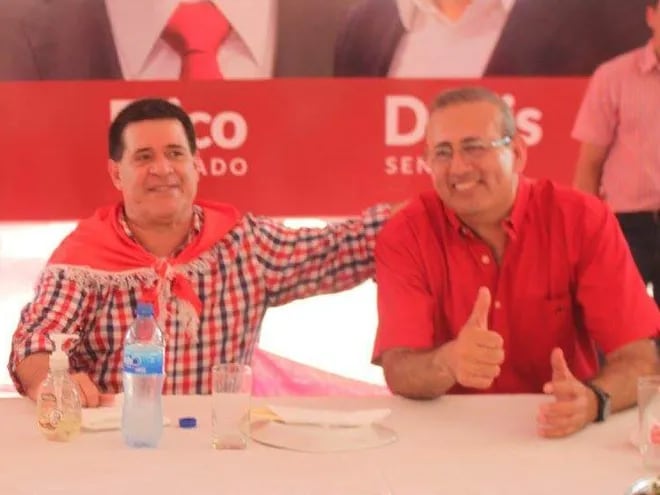 Horacio Cartes recibió hace casi un año US$ 2.250.000 millones  del diputado y candidato gobernador de Central Erico Galeano.