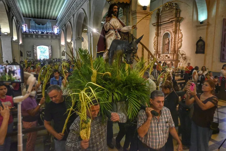 Domingo ramos semana santa Asunción
