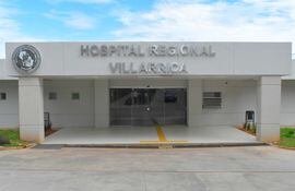 Fachada del nuevo Hospital Regional de IPS en Villarrica.