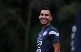 Marcelo Fabián Fernández Benítez (22 años), atacante de Libertad al servicio de la selección paraguaya sub 23.