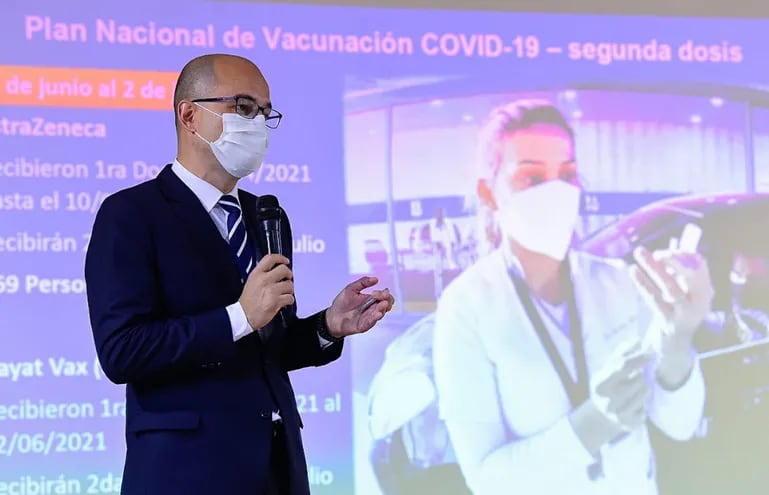 Al menos unas 40.000 personas de entre 50 a 52 años están registradas para recibir el biológico contra el covid-19, según el doctor Héctor Castro, director del PAI.