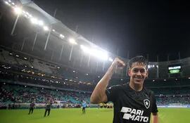 Matías Segovia se va afirmando en el equipo del Botafogo.