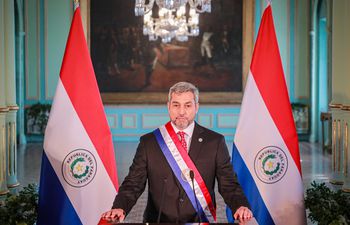 Presidente de la República del Paraguay, Mario Abdo Benítez, presentó cuarto informe de gestión al Congreso.