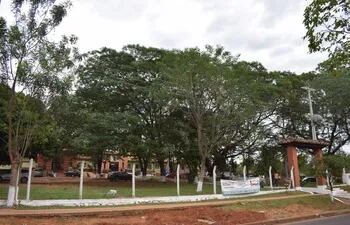 El centro de salud de Yaguarón, donde se realizó la denuncia de abuso sexual.