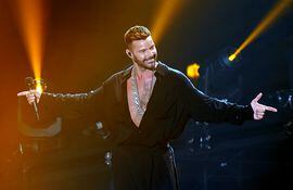 Ricky Martin durante su presentación en la pasada edición de los Latin Grammy.